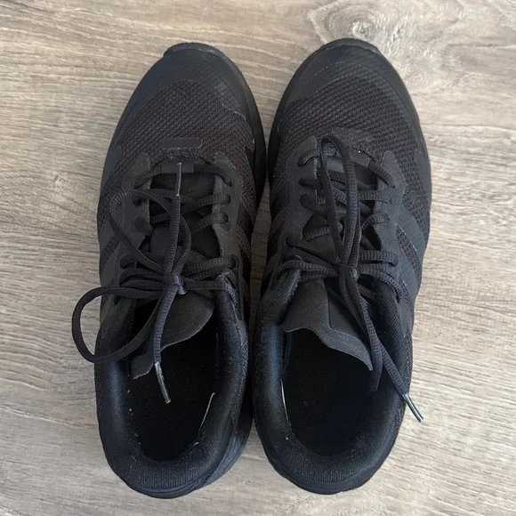 Adidas ZX 1K Boost Triple Black Sneakers - Picture 5 of 7